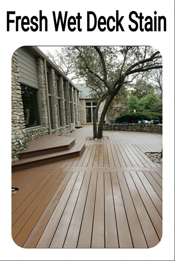 Affordable Deck Staining & Fence Staining Contractor serving Tulsa. Deck Staining near me. The Tulsa Painters use long-lasting Quailty Deck Stain.